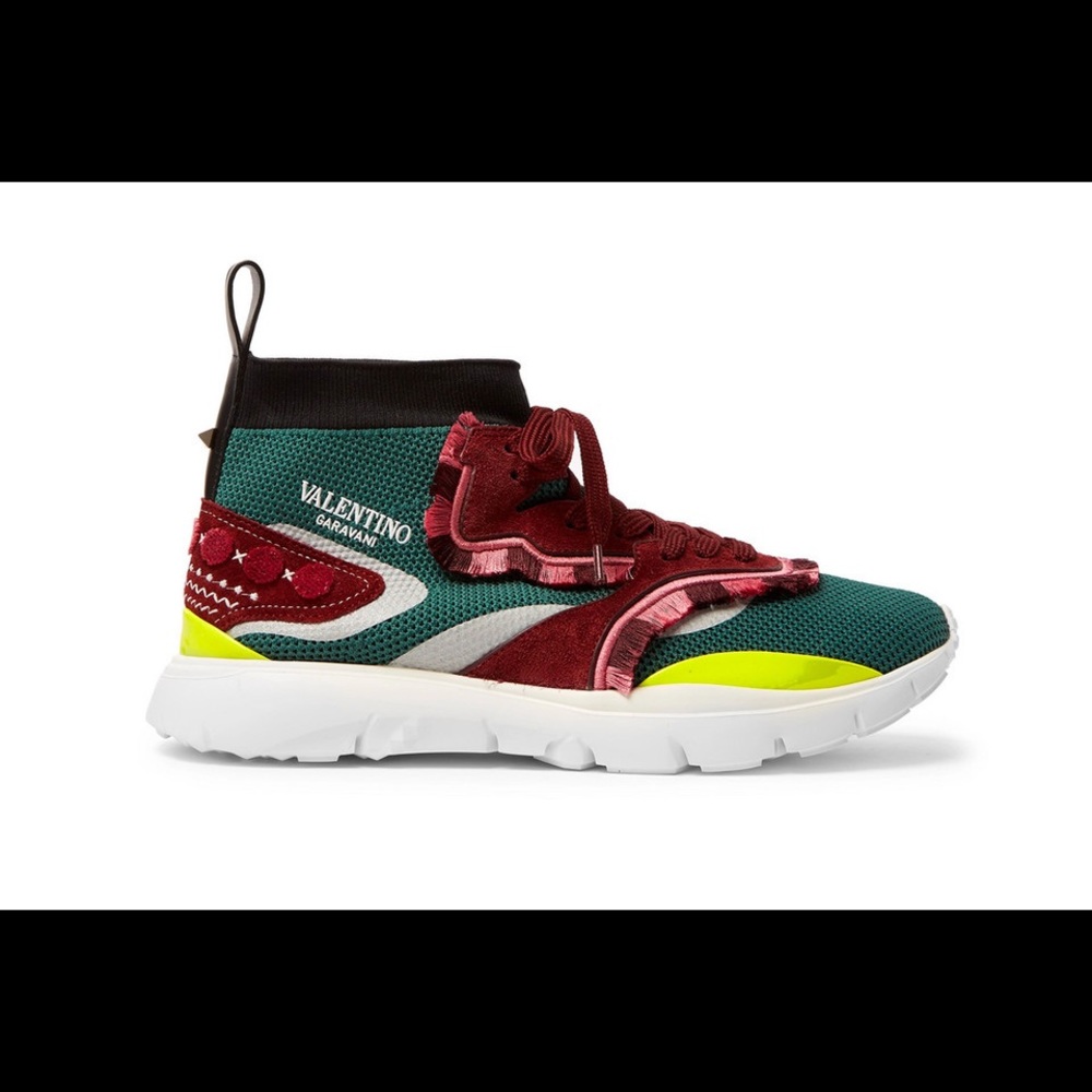 Valentino 2018SS Heroes Tribe Sneakers NEW - Picture 2 of 8